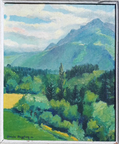 La pointe d'Andey - Claude Pelletier - 1956