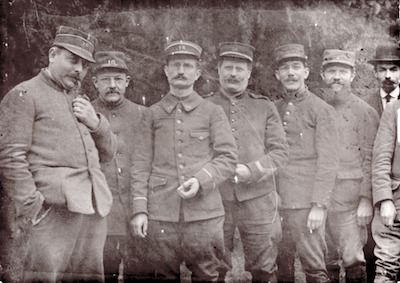 Charles et son régiment-1914