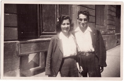 Christiane et Guy Juillet 1945