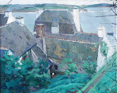 Paysage Pont-Aven de Paul-Beat - 1932