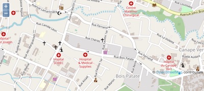 Rue Cheriez à Port-au-Prince