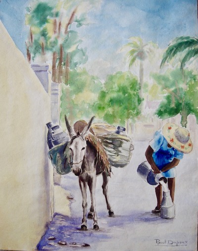 Raoul Dupoux - Aquarelle