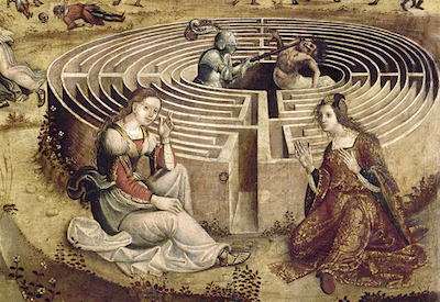 Thesee et le minotaure - Ariane et Phedre