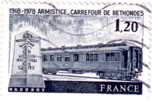 Timbre-Wagon de l'armistice