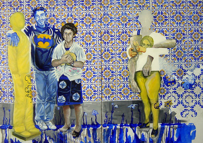 diptyque - Azira-Didier - peinture de Didier Tavares