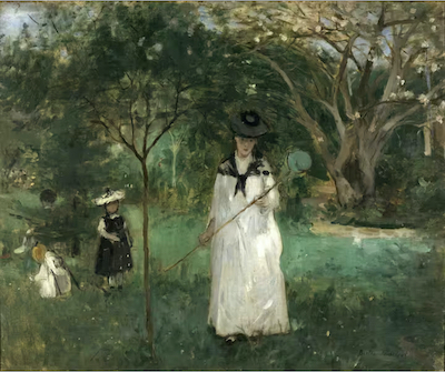 Berthe Morisot, La chasse au papillon - 1874 - Musée d'Orsay Berthe Morisot, La chasse au papillon - 1874 - Musée d'Orsay
