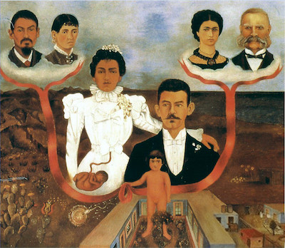 Mes Grand-parents mes Parents et moi - Frida Kahlo