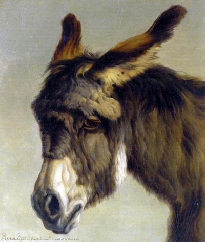 Rosa bonheur (1822-1899) - Tête d'âne -
Huile sur toile, 35,7 x 25,5 cm Rosa bonheur (1822-1899) - Tête d'âne -
Huile sur toile, 35,7 x 25,5 cm