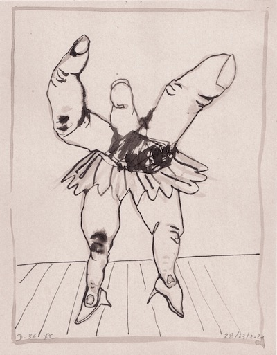 Danseuse par Renaud Contet