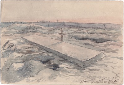 1917 - la tombe - après la bataille