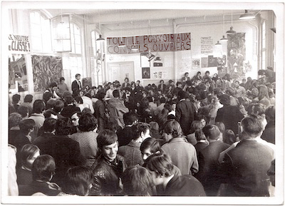 La grève à l'école Estienne