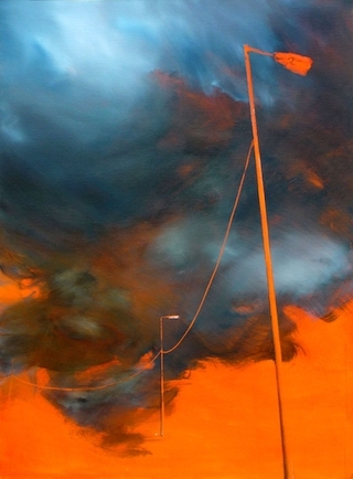 Anne Cheriez - Berlin - Acrylique sur toile, 2011, 97 x 130 cm