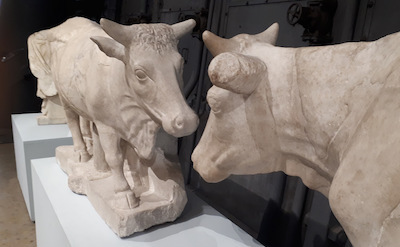 Scene pastorale - Marbre, période augustiniene