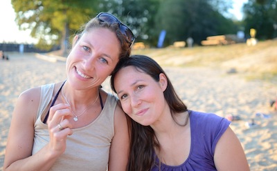 Les deux soeurs Claire et Anne