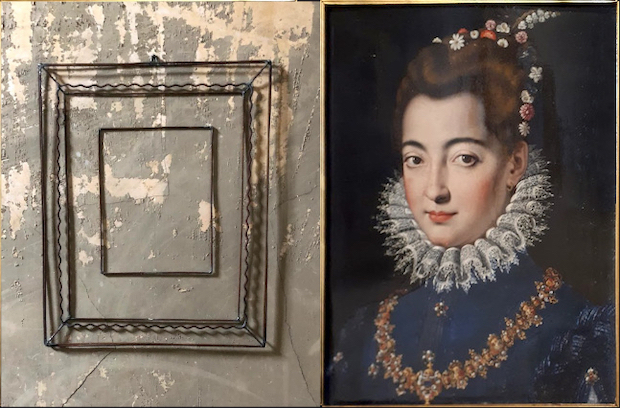 Jacopo Zucchi - 1540-1590 - portrait d'une Dame