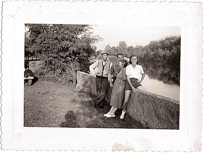 Famille Boyer - été 1954