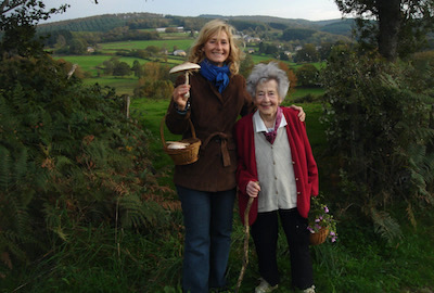 Claudine et Christiane - Le champignon