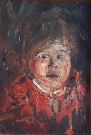 Danielle - Huile de Claude Migeon