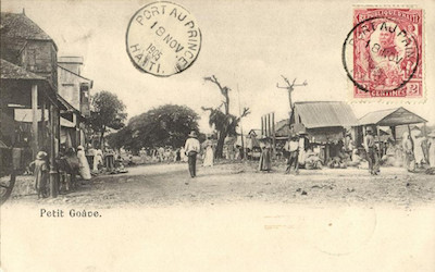 Haiti-Petit-Goave scène de rue - 1905