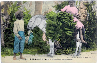 Port-au-Prince - Marchande de bananes