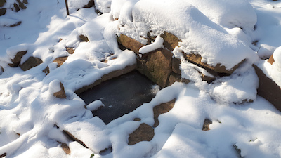 Le jardin aux Crouteaux - Fontaine